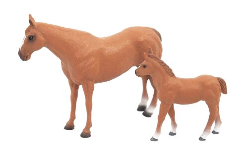 Big Country Farm Toys 1/20 Scale Quarter Horse Mare & Colt
