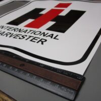 International Harvester IH Logo 12 x 12 Inch Decal Sticker - Image 2