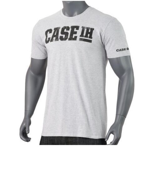 Case IH Graphic Logo Men's Gray T-Shirt