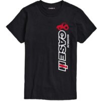 Case Vertical Logo Mens Short Sleeve Tee