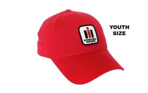 International Harvester IH Logo Hat, Red, Youth Size