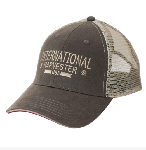 International Harvester Two-Tone Oil Cloth Trucker Cap