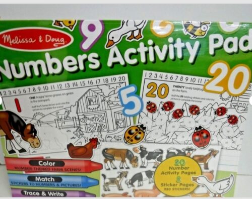Melissa & Doug Numbers Activity Pad