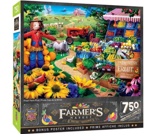 Farmer's Market - Fresh Farm Fruit 750 Piece Puzzle