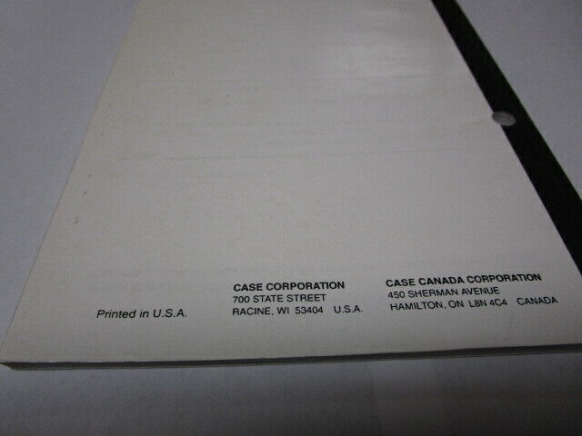 Case 530CK Tractor Loader Backhoe Service Parts Operators Manual Set – 1960-1967 – 1140 Pages