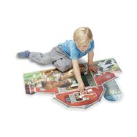 Melissa & Doug Jumbo 32 Pieces Busy Barn Yard Shaped Floor Puzzle - Image 2