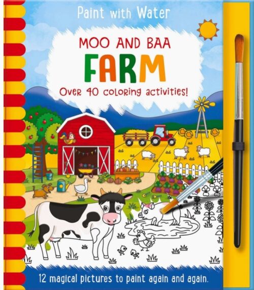 I P G Moo and Baa - Farm PAINT WITH WATER