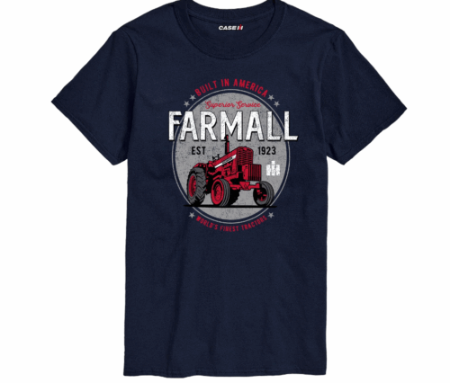 Farmall Worlds Finest Tractor Mens Short Sleeve Tee