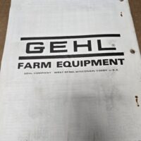 GEHL Agriculture 1710 Fixed Chamber Round Baler Service Parts Manual - Image 2