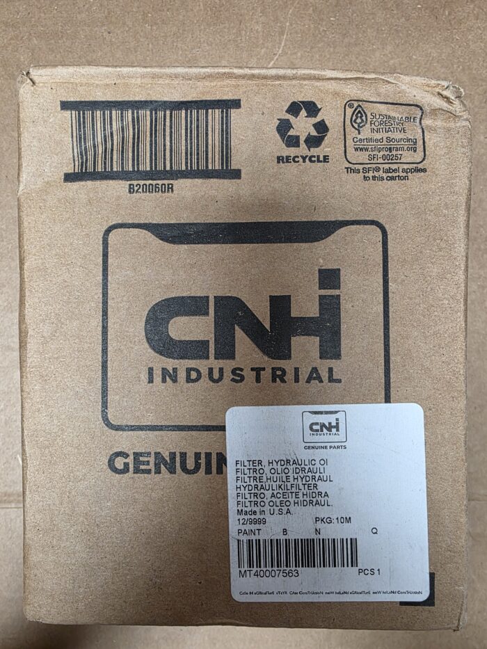 New Old part: Part # MT40007563 - Hydraulic Oil Filter - 138 mm L - Image 2