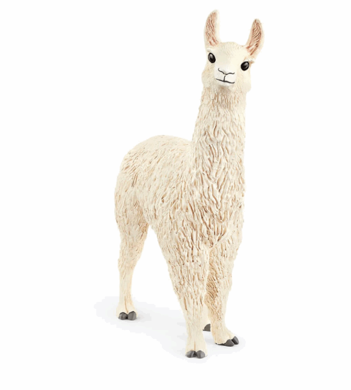 Schleich Toy Farm Animal Plastic Llama 1/20 Scale - Image 3