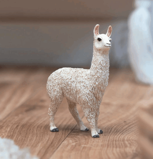 Schleich Toy Farm Animal Plastic Llama 1/20 Scale