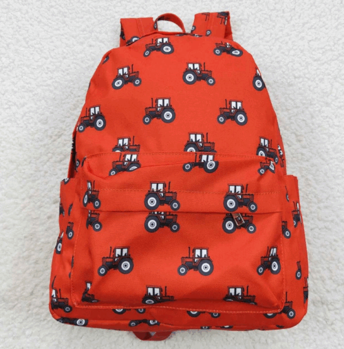 Red Tractors Kids Backpacks