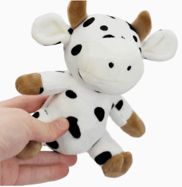 Cow Farm Animal Child Safety Leashed Backpack with Stuffed Cow - Image 3