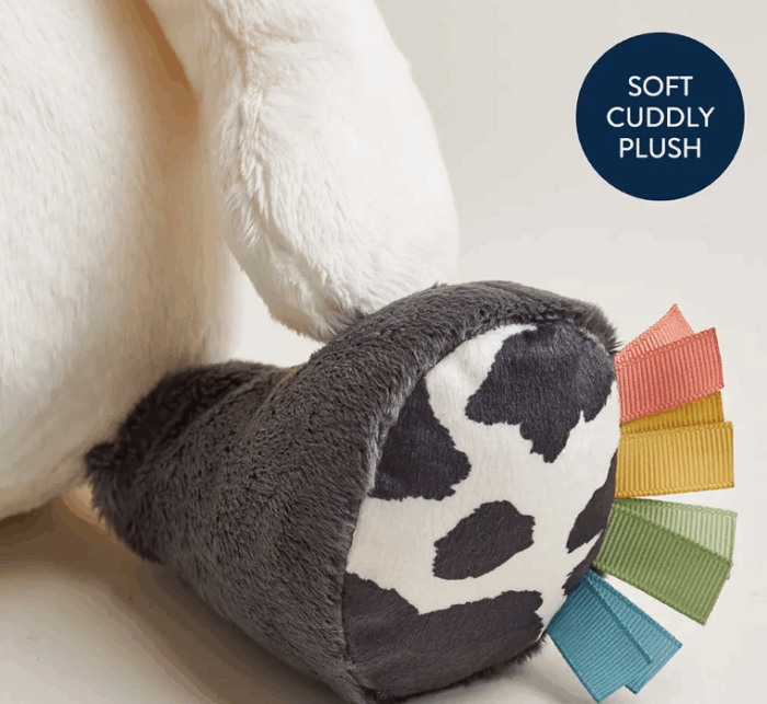 Itzy Ritzy: Sweetie Snuggles Plush Carmen the Cow - Image 5