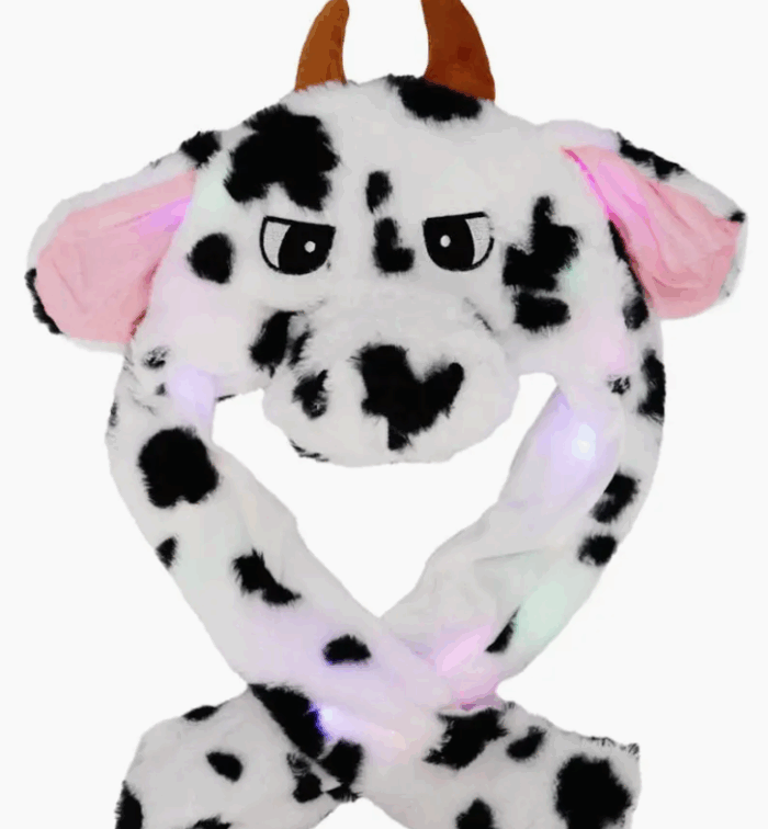 Farm Animal Pals Led Light-Up Ear  Moving Hat - Image 3
