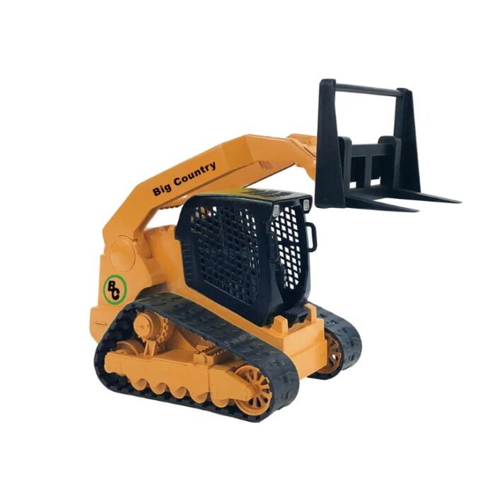 1/20 Scale Big Country Flatbed Trailer with Track Skid Steer - Image 6