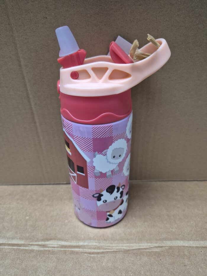 Steel 12oz Flip Top Kid's Tumblers - Image 9