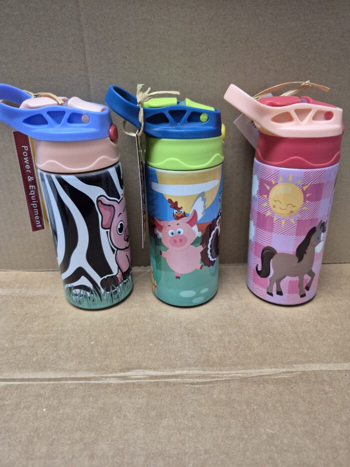 Steel 12oz Flip Top Kid's Tumblers - Image 2