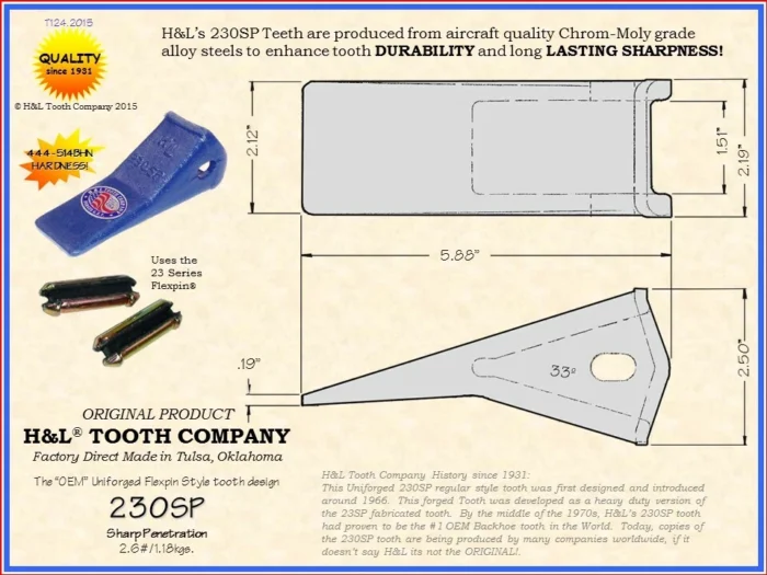 H&L Tooth Company - KIT230SP - Image 4