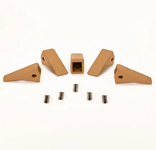 CNH Industrial / New Holland / Case – 23 Series Standard Bucket Teeth Kit (5 Teeth + Pins) – B96411
