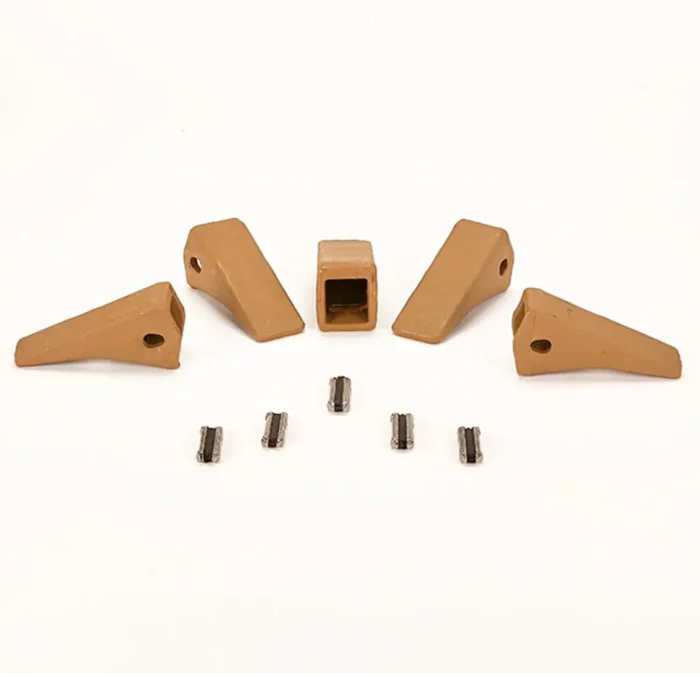 CNH Industrial / New Holland / Case – 23 Series Standard Bucket Teeth Kit (5 Teeth + Pins) – B96411