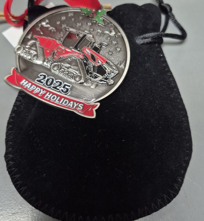 Case IH Steiger 785 Quadtrac 2025 Holiday Ornament, 22nd in Series by SpecCast - Image 3