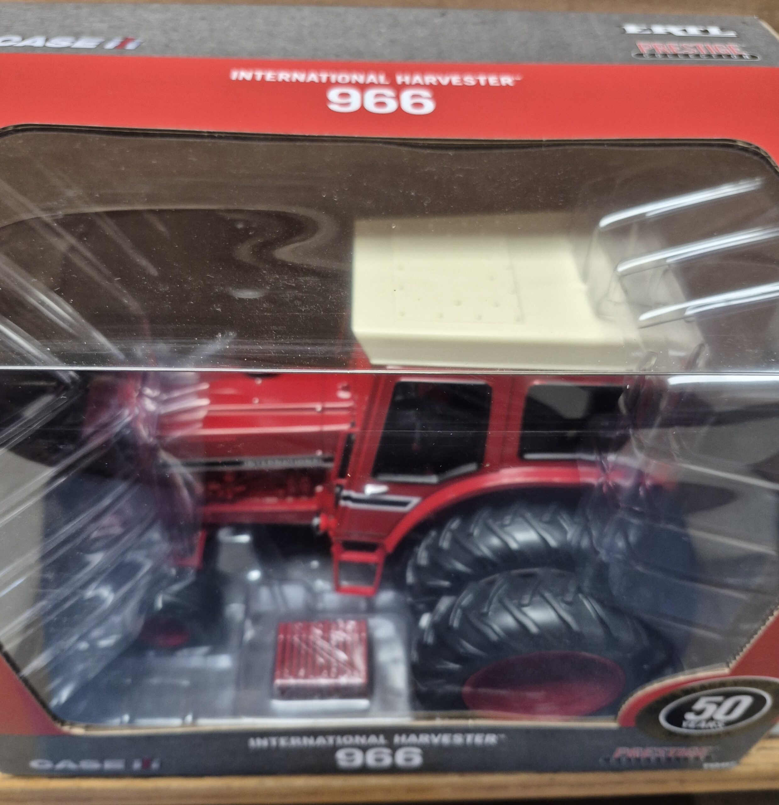 1/16 International Harvester 966 Black Stripe Tractor with Cab & Duals, 50th Ann - Image 4