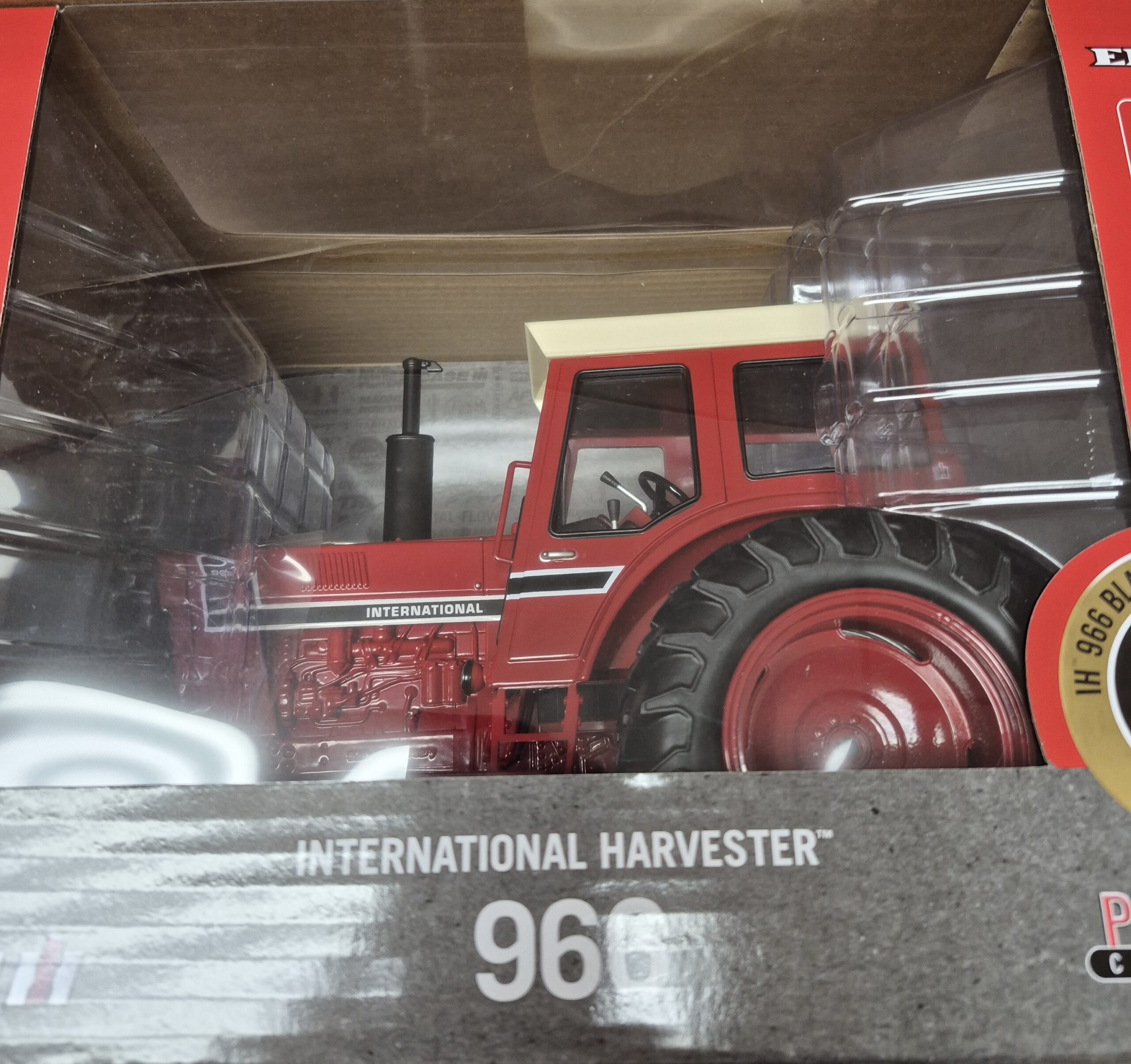 1/16 International Harvester 966 Black Stripe Tractor with Cab & Duals, 50th Ann - Image 5