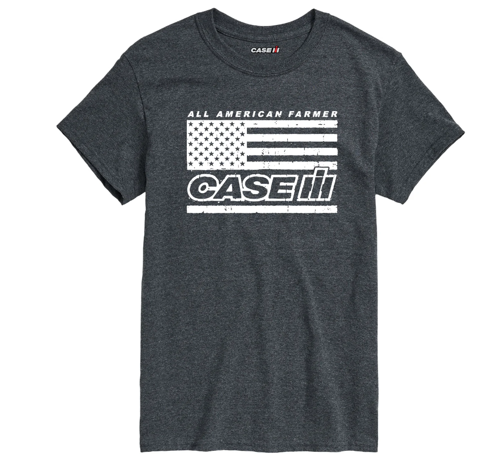 Case IH All American Farmer Mens Short Sleeve Tee - Image 2