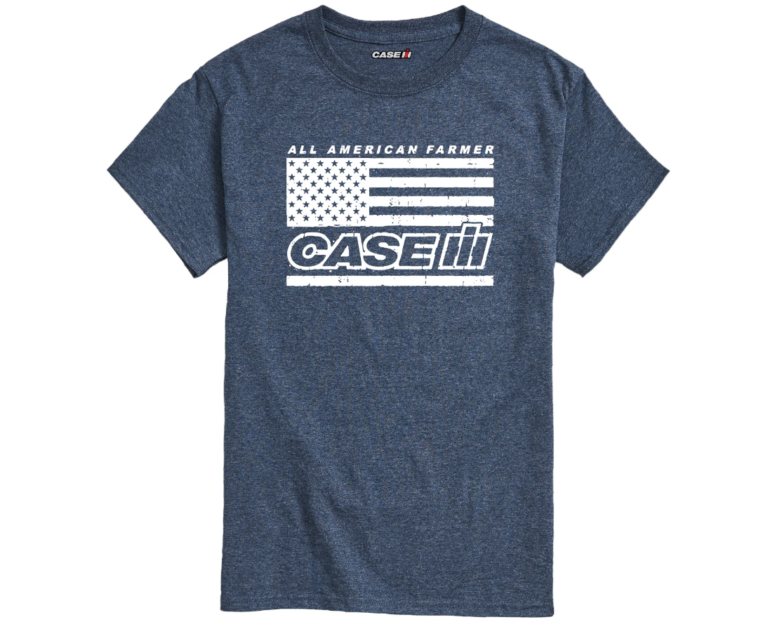 Case IH All American Farmer Mens Short Sleeve Tee - Image 5
