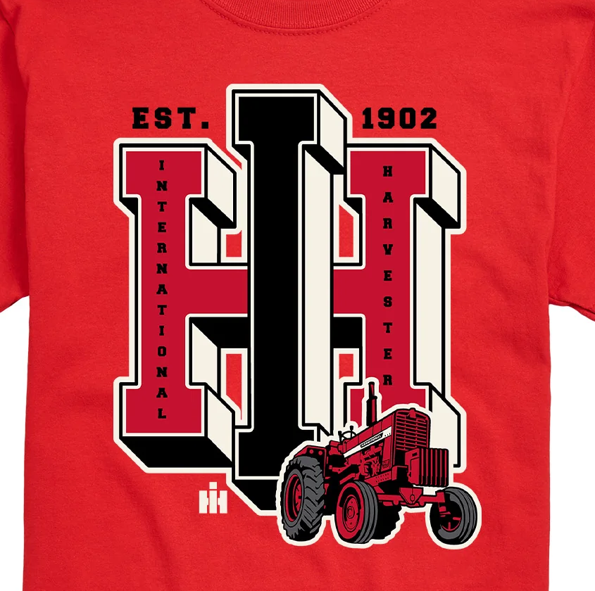 IH Varsity Patch Mens Short Sleeve Tee - Image 4
