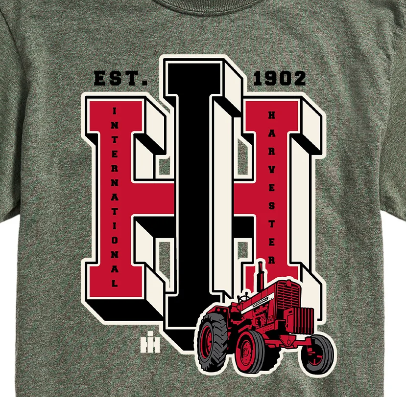 IH Varsity Patch Mens Short Sleeve Tee - Image 2