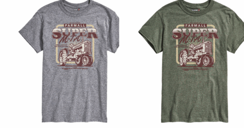 Farmall Super M-TA Mens Short Sleeve Tee
