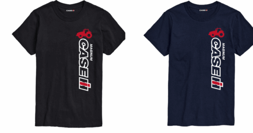 Case Vertical Logo Mens Short Sleeve Tee