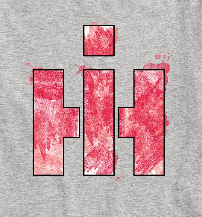 IH Watercolor Fill Logo Youth Short Sleeve Tee - Image 2