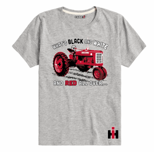 Whats Black And White IH Youth Short Sleeve Tee