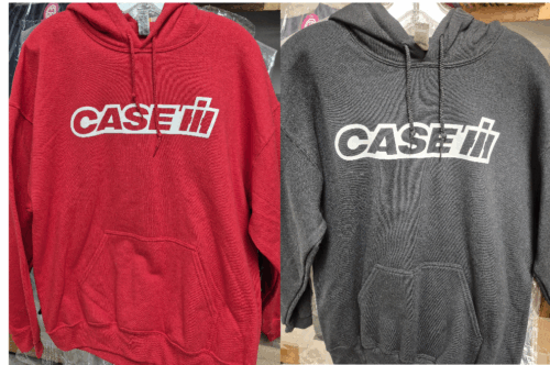Crown Power/Case IH Black or Red Hoodie