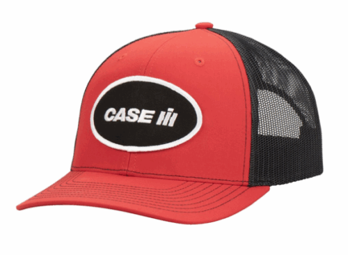 Staples Red Richardson Trucker Cap