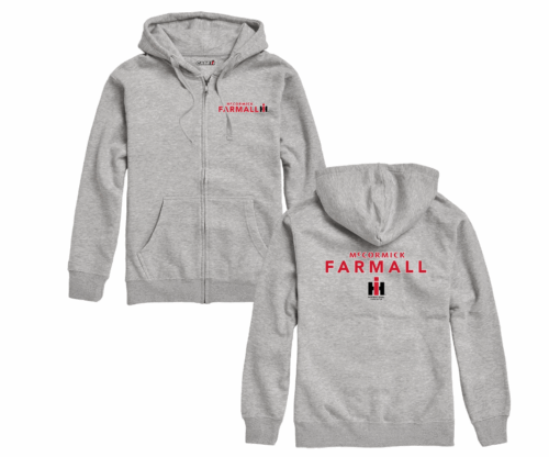 Farmall IH Mens Zip Hoodie