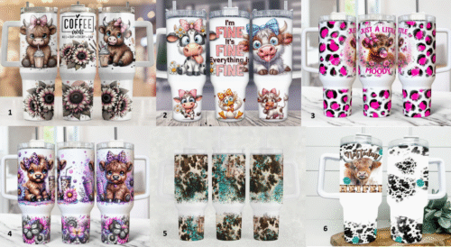 40oz Tumbler with Handle