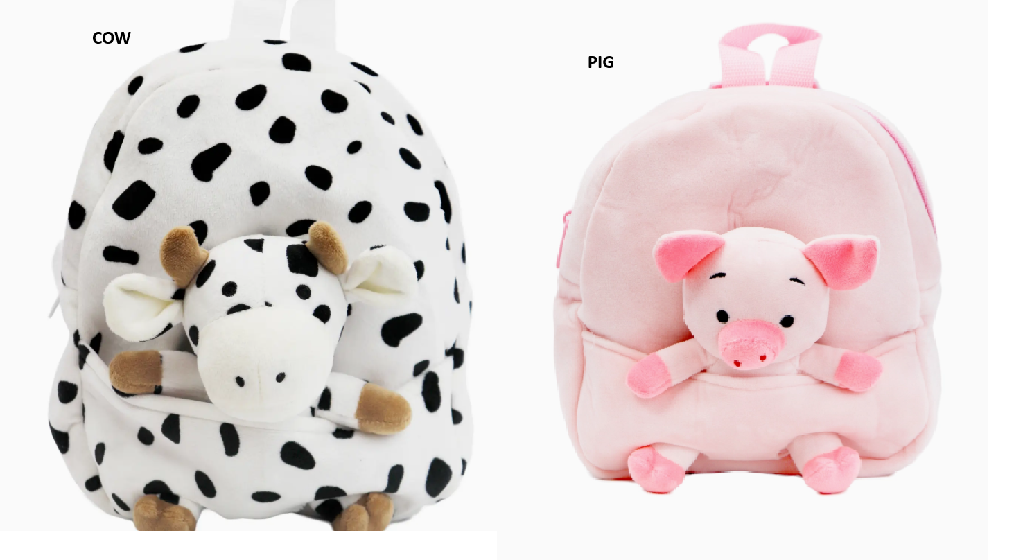 Farm Animal Child Safety Leashed Backpack