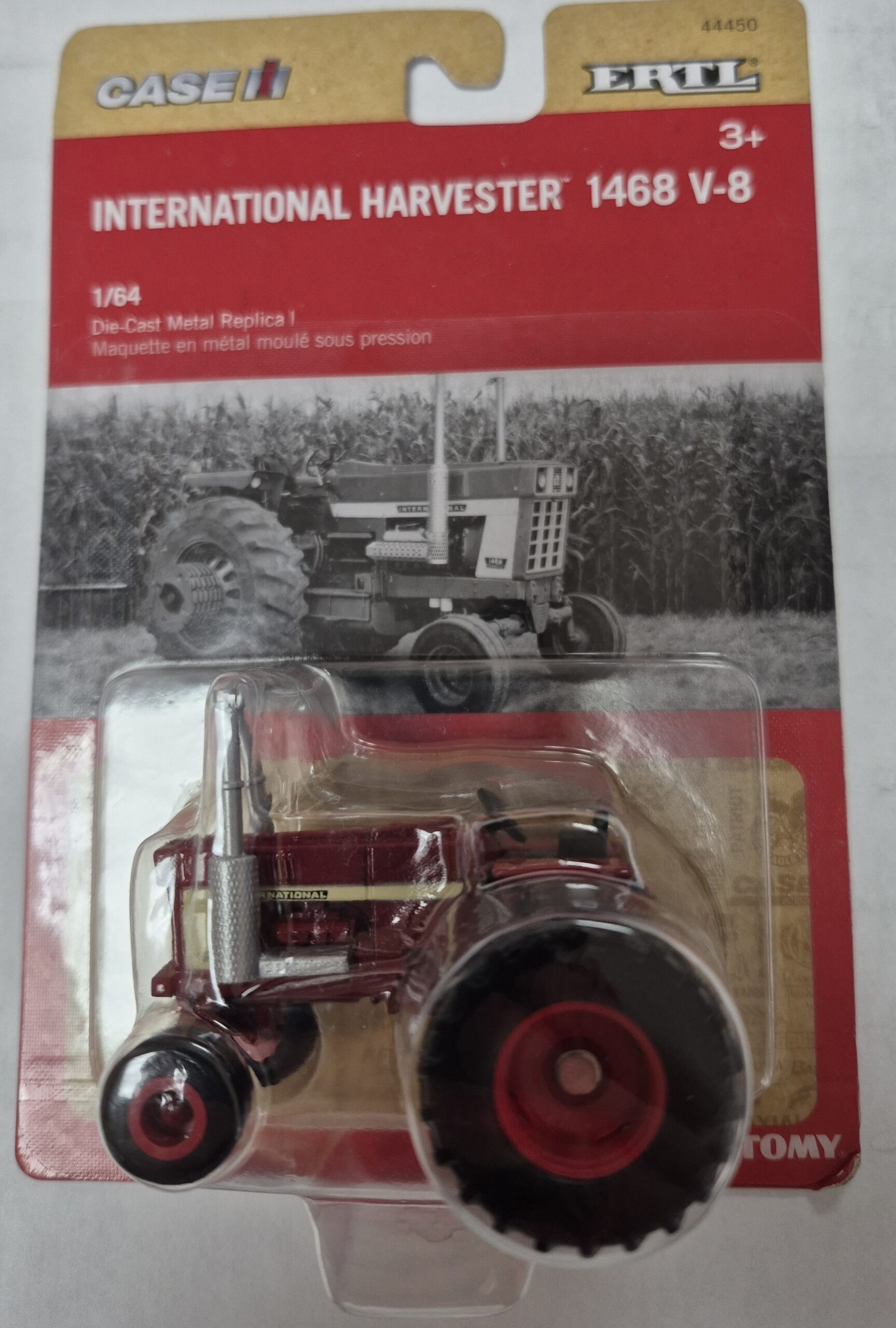 1/64 International Harvester 1468 Wide Front Tractor with Rear Duals – Ertl