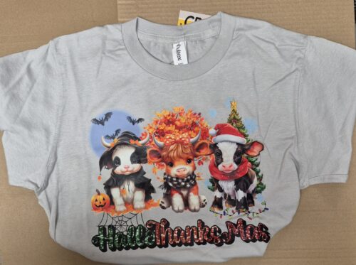 Youth: Hallothankmas Cows Tee