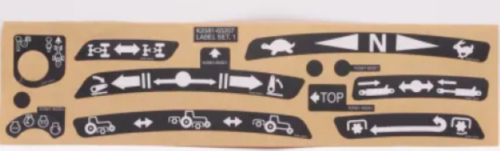 LABEL SET, 1 - K2581-65205