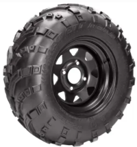 24X9.00-12/6PR, 440 MAG ASSEMBLY, LH, FRONT WHEEL - K7321-19110