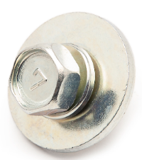 BOLT W/LOCK WASHER & PLAIN WASHER - 01127-50816