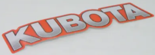 LABEL, KUBOTA - K3001-65250