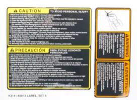 LABEL, SET 4 - K3181-65812