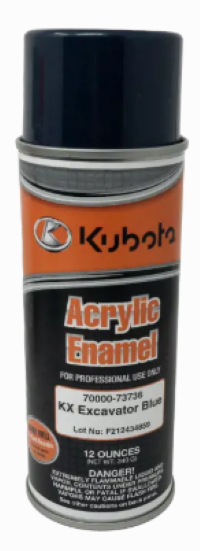 PAINT,SPRING, KX EXCAVATOR, BLUE - 70000-73736